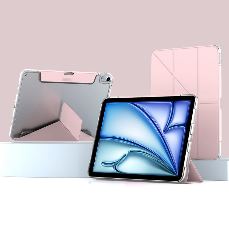 Mutural Deformation Stand Smart Leather Tablet Case, For iPad 2025 / 2022, For iPad Air 11 2025 / 2024, For iPad Air 13 2025 / 2024, For iPad Pro 13 2024, For iPad Pro 11 2024, For iPad Pro 11 2022 / 2021 / 2020, For iPad  Air 2022 / 2020 10.9���������...