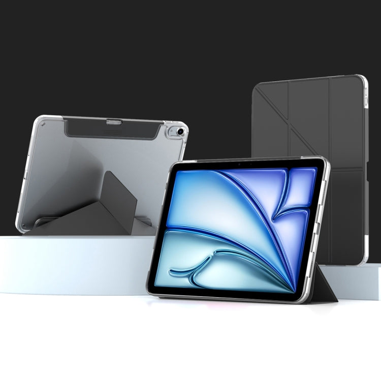 Mutural Deformation Stand Smart Leather Tablet Case, For iPad 2025 / 2022, For iPad Air 11 2025 / 2024, For iPad Air 13 2025 / 2024, For iPad Pro 13 2024, For iPad Pro 11 2024, For iPad Pro 11 2022 / 2021 / 2020, For iPad  Air 2022 / 2020 10.9���������...