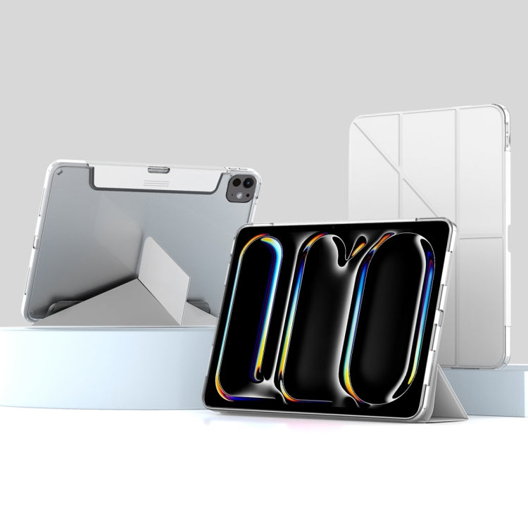 Mutural Deformation Stand Smart Leather Tablet Case, For iPad 2025 / 2022, For iPad Air 11 2025 / 2024, For iPad Air 13 2025 / 2024, For iPad Pro 13 2024, For iPad Pro 11 2024, For iPad Pro 11 2022 / 2021 / 2020, For iPad  Air 2022 / 2020 10.9���������...
