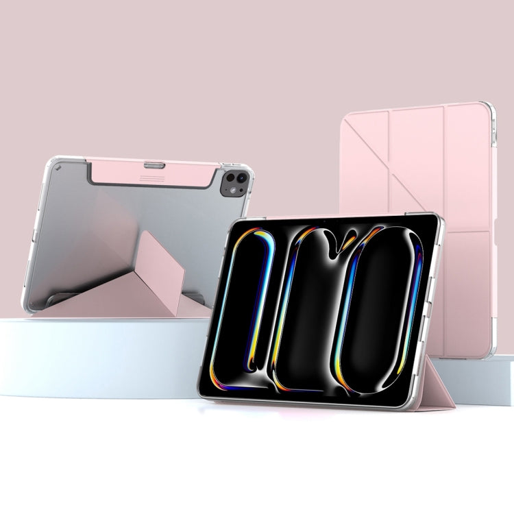 Mutural Deformation Stand Smart Leather Tablet Case, For iPad 2025 / 2022, For iPad Air 11 2025 / 2024, For iPad Air 13 2025 / 2024, For iPad Pro 13 2024, For iPad Pro 11 2024, For iPad Pro 11 2022 / 2021 / 2020, For iPad  Air 2022 / 2020 10.9���������...
