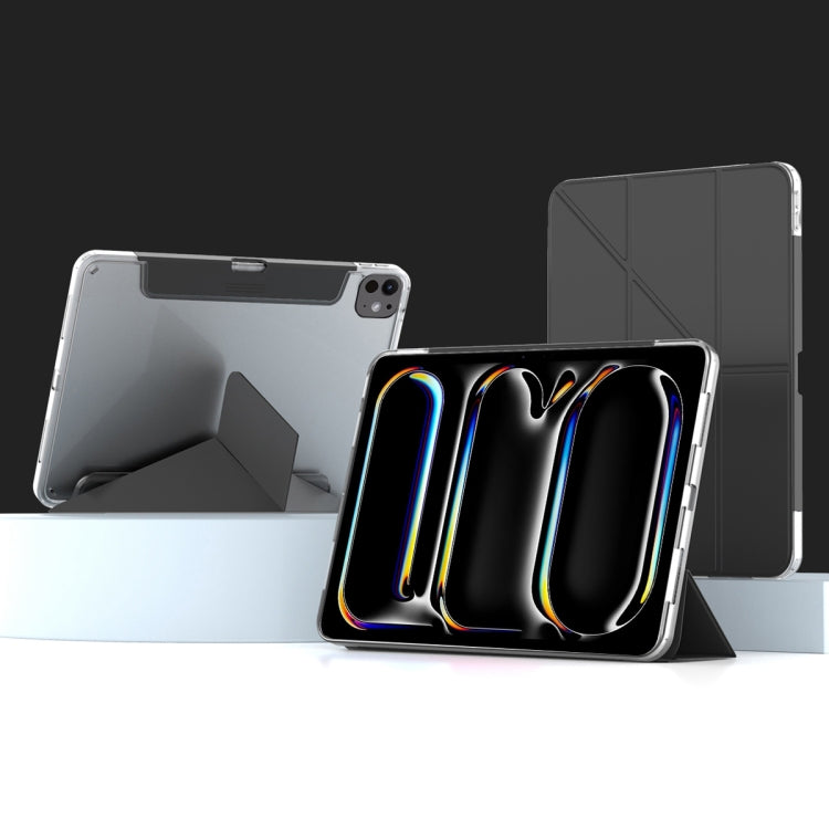 Mutural Deformation Stand Smart Leather Tablet Case, For iPad 2025 / 2022, For iPad Air 11 2025 / 2024, For iPad Air 13 2025 / 2024, For iPad Pro 13 2024, For iPad Pro 11 2024, For iPad Pro 11 2022 / 2021 / 2020, For iPad  Air 2022 / 2020 10.9���������...