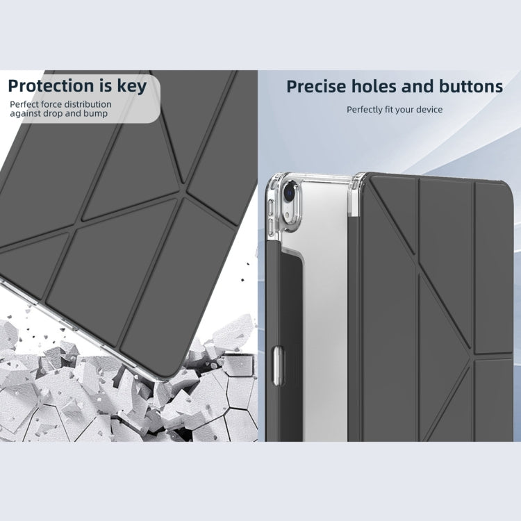 Mutural Deformation Stand Smart Leather Tablet Case, For iPad 2025 / 2022, For iPad Air 11 2025 / 2024, For iPad Air 13 2025 / 2024, For iPad Pro 13 2024, For iPad Pro 11 2024, For iPad Pro 11 2022 / 2021 / 2020, For iPad  Air 2022 / 2020 10.9���������...