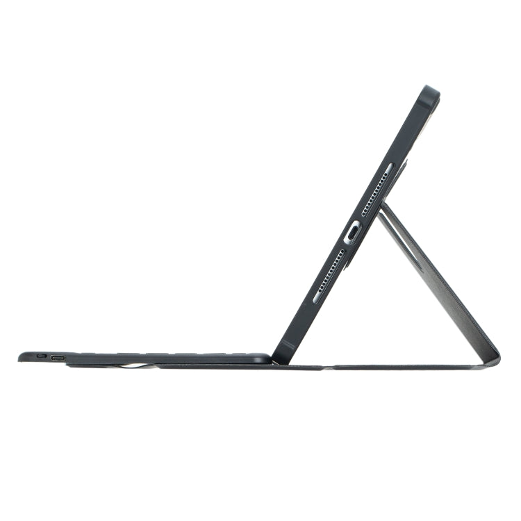 F10B 360 Rotation Acrylic Transparent Bluetooth Keyboard Leather Case, F10B