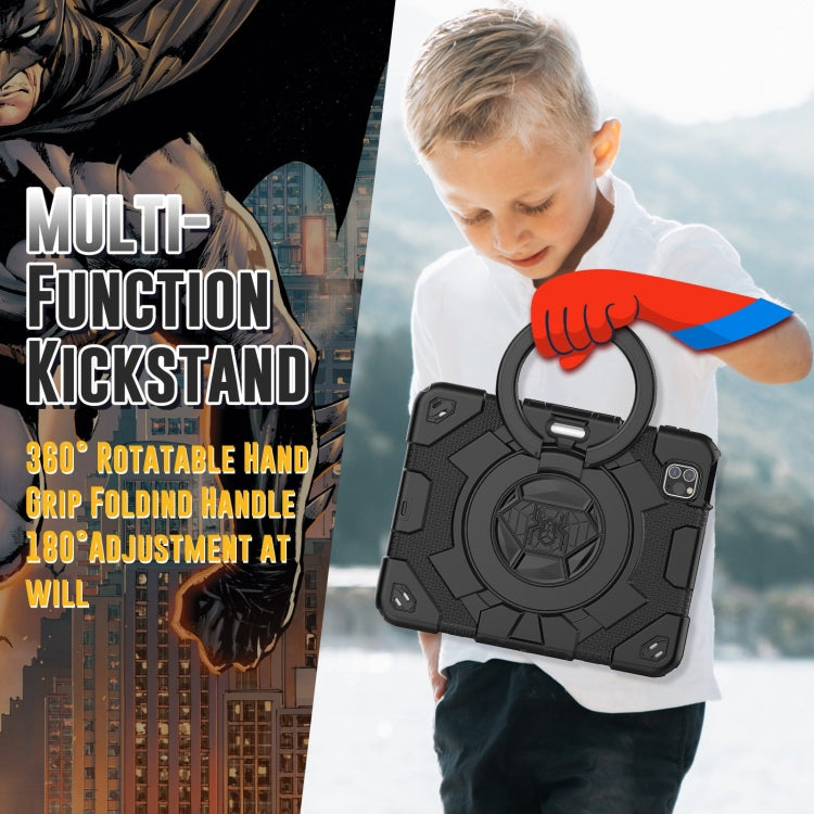 Spider Rotation Handle Silicone Hybrid PC Tablet Case, For iPad Pro 11 2022 / 2021 / 2020