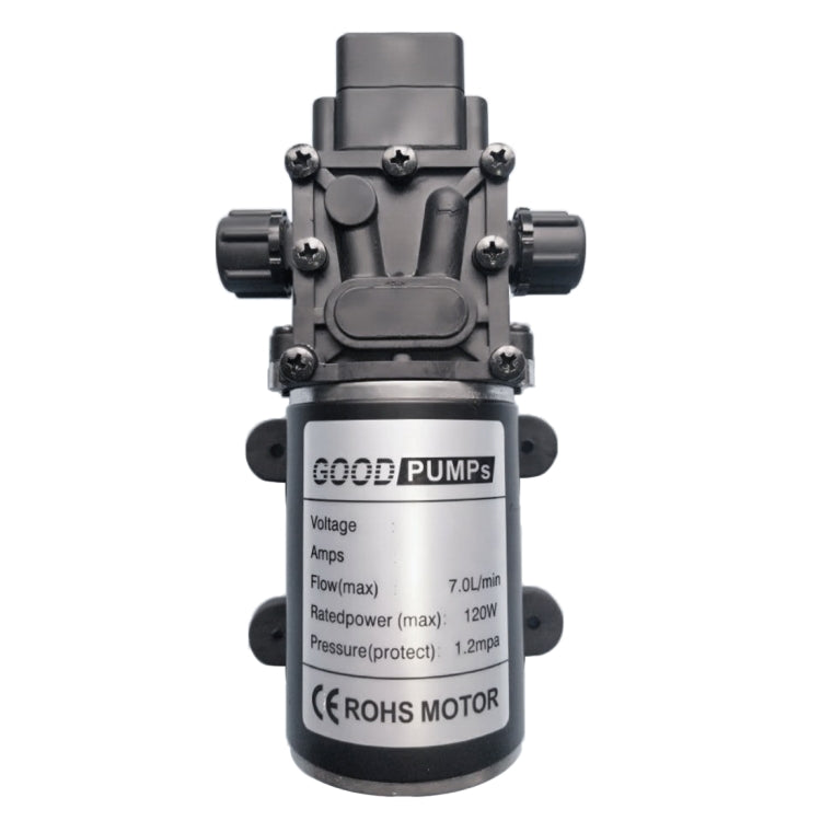 DC Intelligent Diaphragm Pump Anti-epidemic Disinfection Automatic Spraying Spray High-pressure Pump Thread on Both Sides Positive Pump, 12V 120W, 24V 120W, 18V 120W, 48V 120W