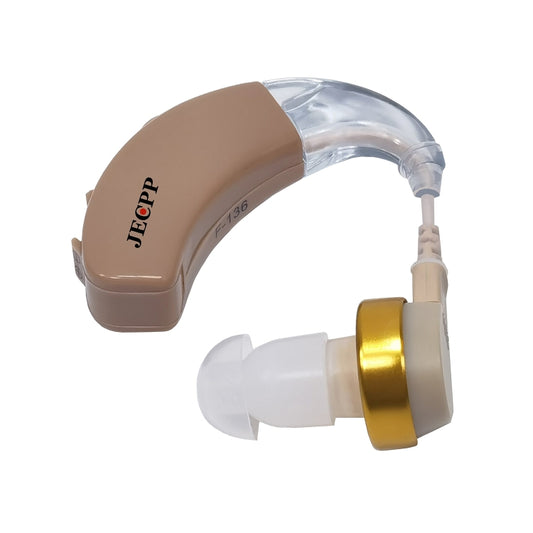 KAIXINWEI F-136 DC1.5V Earhook Hearing Aid Sound Amplifier, F-136