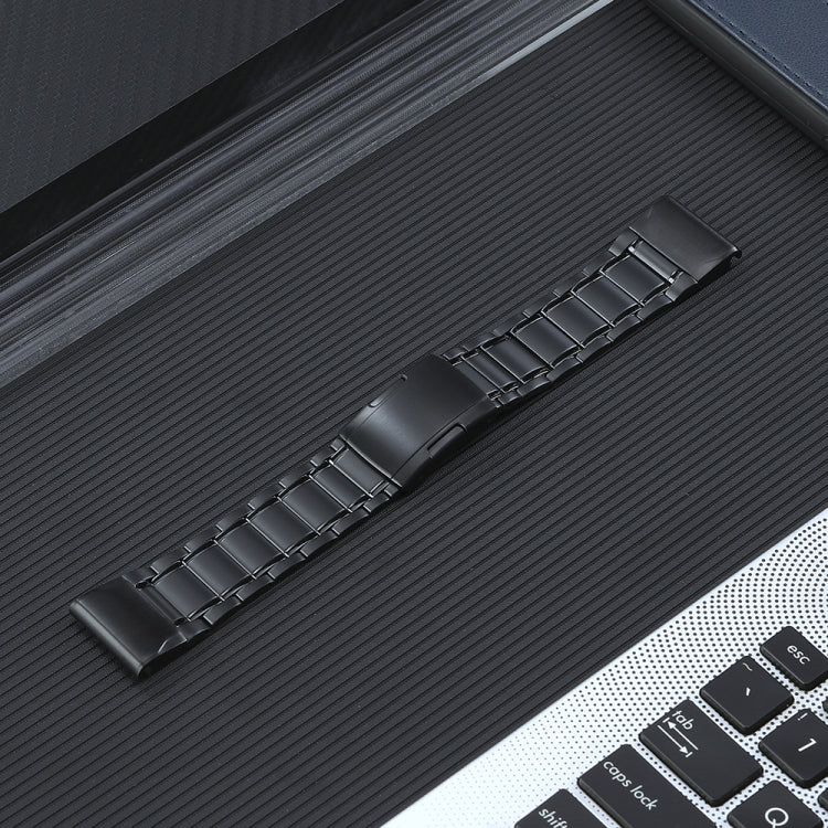 22mm Quick Release Five Bead Titanium Steel Watch Band, For Garmin Forerunner 965/955/945/935
