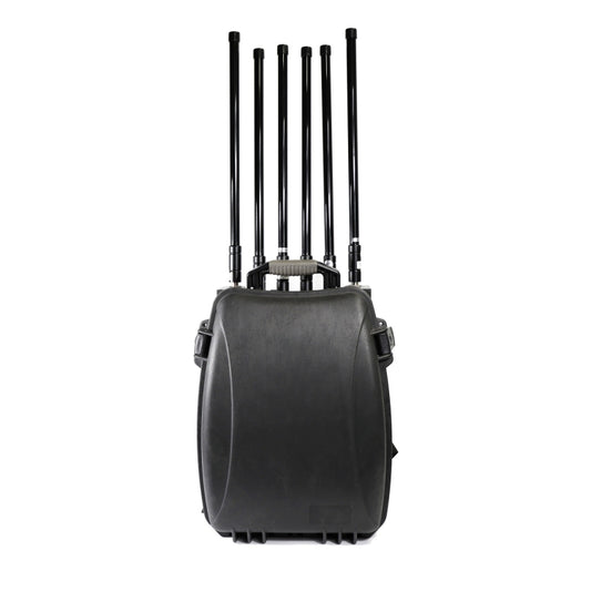 JAX-101F-6 120W High Power 6-way UAV Signal Jammer, JAX-101F-6