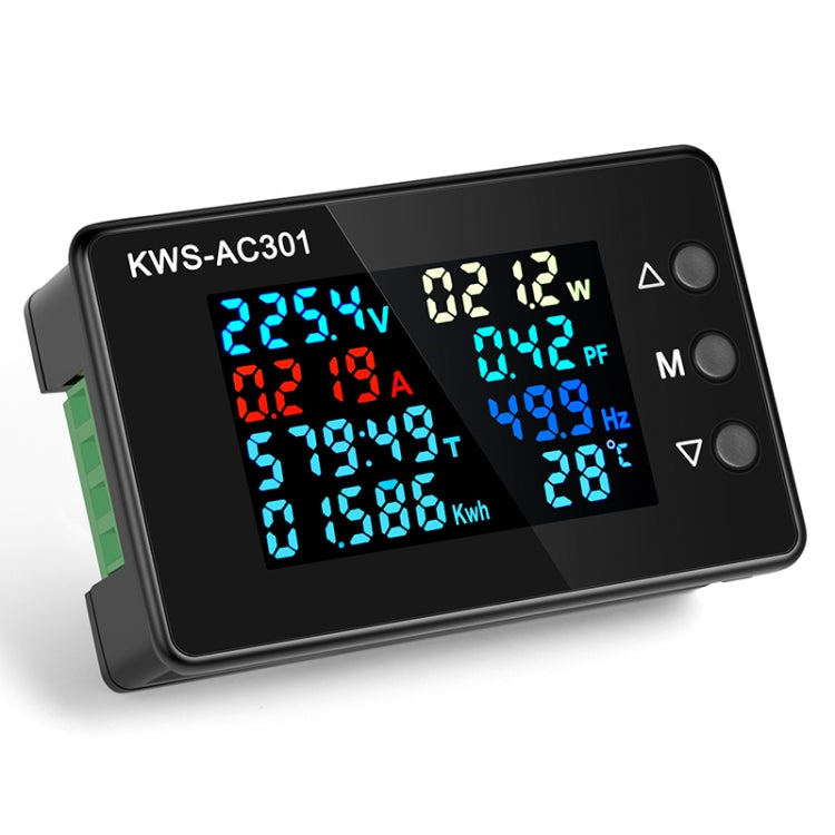 KWS-AC301L-20A 50-300V AC Digital Current Voltmeter with 485 Communication, KWS-AC301L-20A