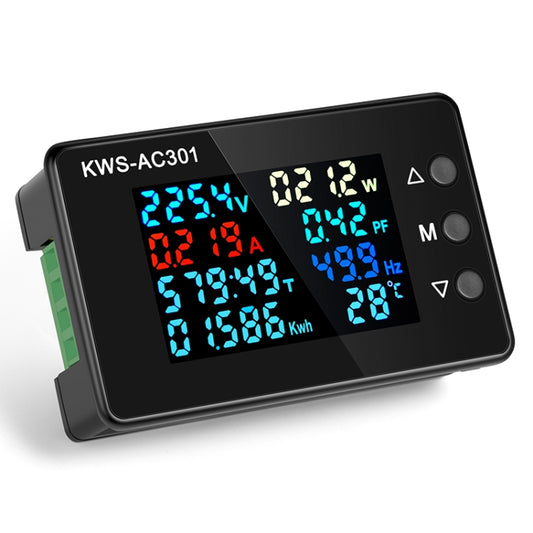 KWS-AC301L-20A 50-300V AC Digital Current Voltmeter with 485 Communication, KWS-AC301L-20A