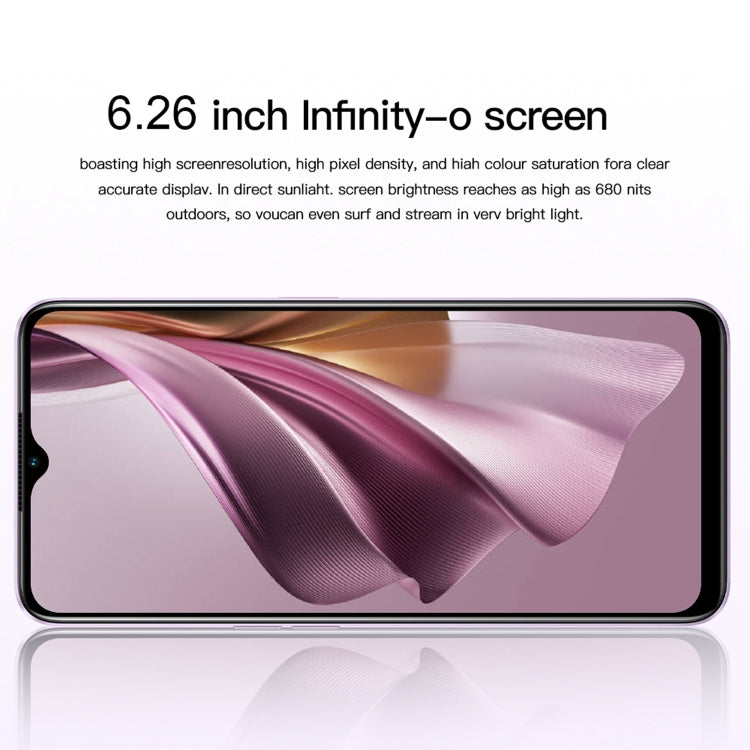Reno10 Pro / N92, 6.26 inch Screen, Face Identification, Android  8.1 MTK6580A Quad Core, Network: 3G, Dual SIM, Reno10 Pro / N92 1GB+16GB