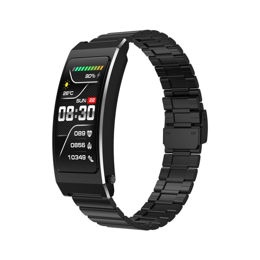 K7 1.14 inch TFT Screen Smart Call Bracelet, BT Call / Heart Rate / Blood Pressure / Blood Oxygen, Steel Strap, Milanese Steel Strap, Silicone Strap, Leather Strap