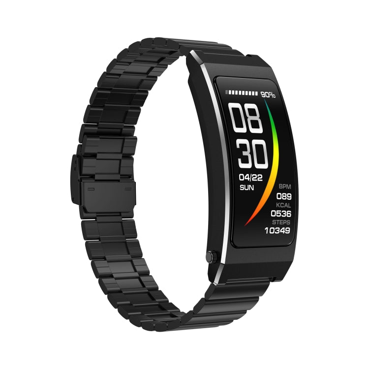 K7 1.14 inch TFT Screen Smart Call Bracelet, BT Call / Heart Rate / Blood Pressure / Blood Oxygen, Steel Strap, Milanese Steel Strap, Silicone Strap, Leather Strap