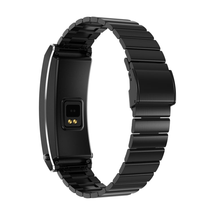 K7 1.14 inch TFT Screen Smart Call Bracelet, BT Call / Heart Rate / Blood Pressure / Blood Oxygen, Steel Strap, Milanese Steel Strap, Silicone Strap, Leather Strap
