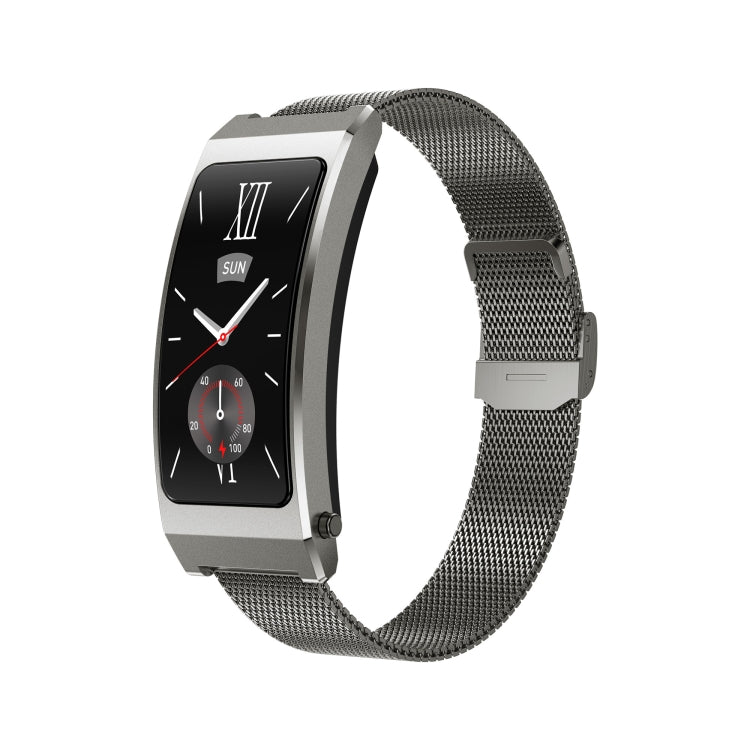 K7 1.14 inch TFT Screen Smart Call Bracelet, BT Call / Heart Rate / Blood Pressure / Blood Oxygen, Steel Strap, Milanese Steel Strap, Silicone Strap, Leather Strap