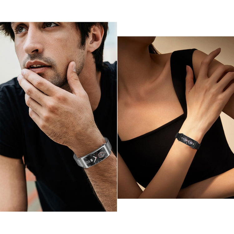 K7 1.14 inch TFT Screen Smart Call Bracelet, BT Call / Heart Rate / Blood Pressure / Blood Oxygen, Steel Strap, Milanese Steel Strap, Silicone Strap, Leather Strap