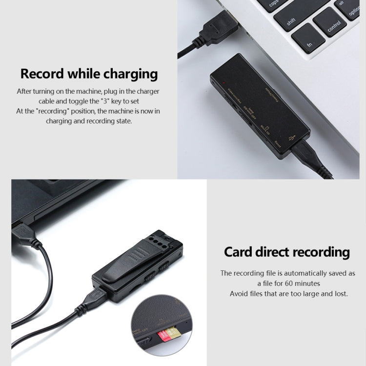 Z8 HD 1080P Surveillance Camera Recorder Pen with Clip, Z8