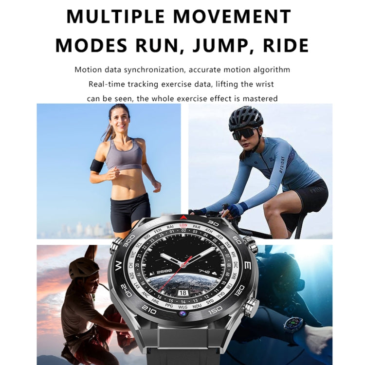 1.53 inch Front Camera Smart Watch Support AI Voice / SIM Card, 2GB+32GB