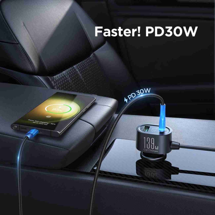 JOYROOM JR-CCL01 139W 7 in 1 Cigarette Lighter Splitter Car Charger