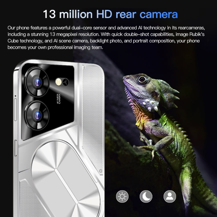 Povo5pro / PU31, 6.53 inch Face Identification Android 8.1 MTK6753 Octa Core, Network: 4G, AI GPT4, Dual SIM, 3GB+32GB