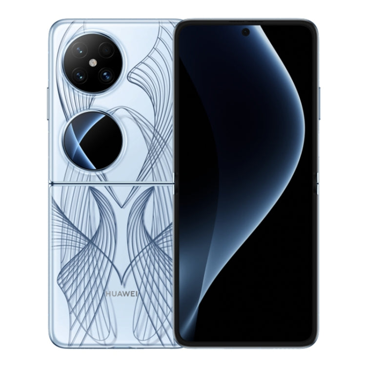 HUAWEI Pocket 2 Art Custom Edition, 6.94 inch + 1.15 inch HarmonyOS 4.0 Octa Core, OTG, NFC, Not Support Google Play, 16GB+1TB