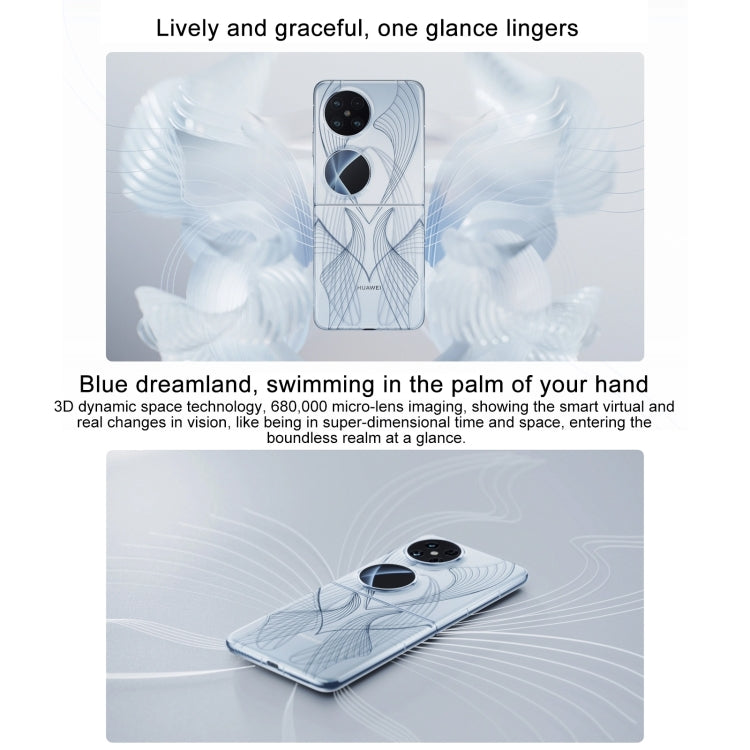 HUAWEI Pocket 2 Art Custom Edition, 6.94 inch + 1.15 inch HarmonyOS 4.0 Octa Core, OTG, NFC, Not Support Google Play, 16GB+1TB