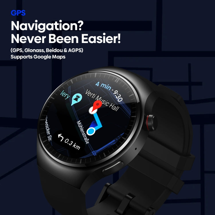 Zeblaze Thor Ultra 1.43 inch AMOLED Screen Android Smart Watch, Silicone Strap, Silicone Strap