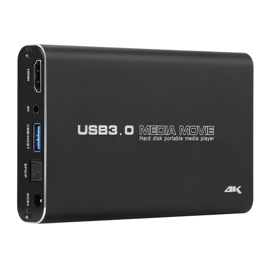 MP2506P 4K 30Hz HD Media Player, Support Auto Loop Play Videos & Photos & Music, MP2506P