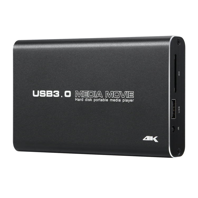MP2506P 4K 30Hz HD Media Player, Support Auto Loop Play Videos & Photos & Music, MP2506P