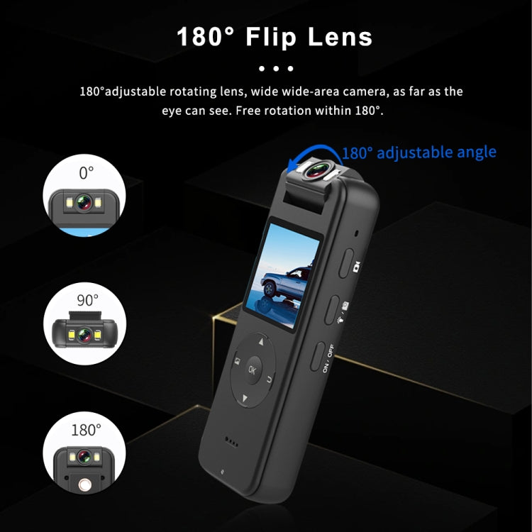 Z09 4K HD Clip-On Smart Video Recorder with Ring Stand, Z09