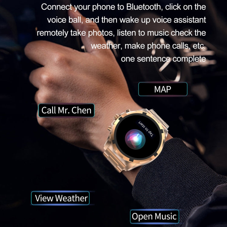 HK98 1.43 inch BT5.3 Fitness Sport Smart Watch, Support Bluetooth Call / Sleep / Blood Oxygen / Heart Rate / Blood Pressure Health Monitor