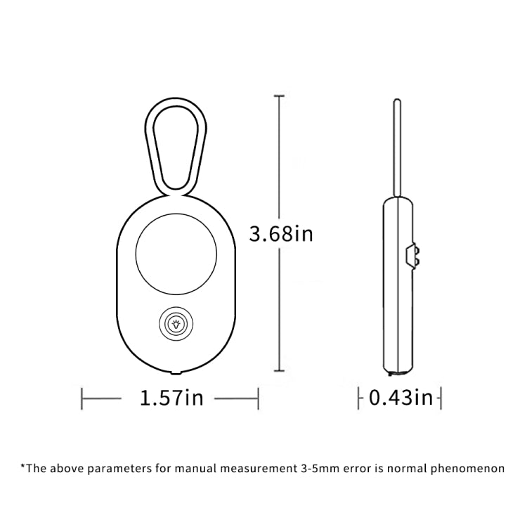T02 Smart Infrared Camera Detector Anti-Sneak Shooting Scanner, T02