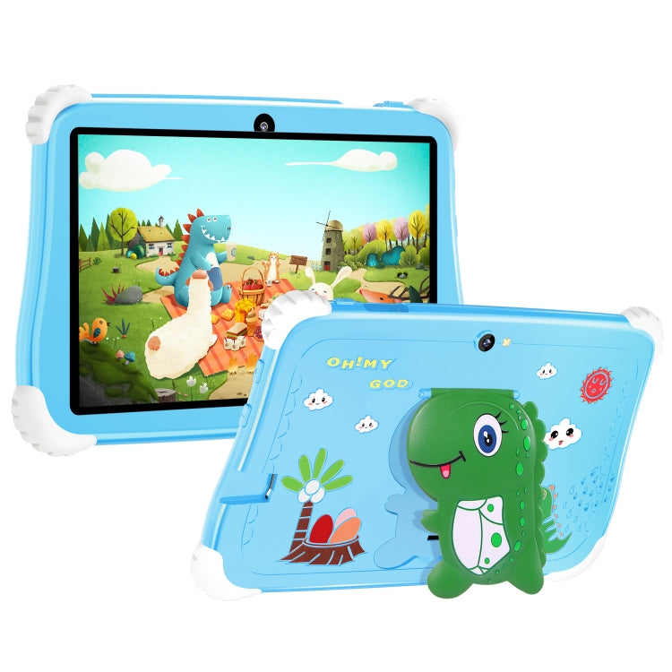 C75 Dinosaur 7 inch WiFi Kids Tablet PC, Android 7.0 MT6735 Octa Core CPU, 2GB+16GB