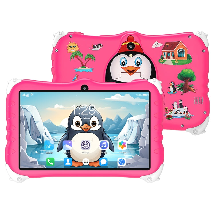Penguin 7 inch WiFi Kids Tablet PC, Android 7.0 MT6735 Octa Core CPU, 2GB+16GB