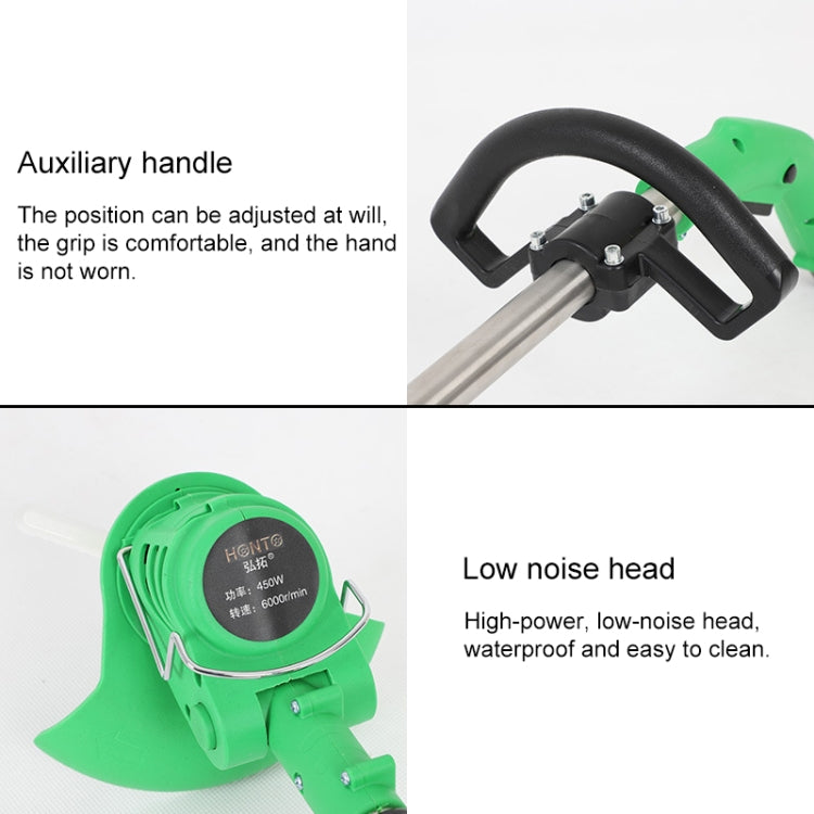 21V Portable Rechargeable Electric Lawn Mower Weeder, EU Plug, US Plug