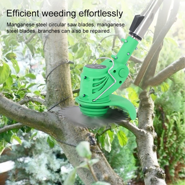 42V Portable Rechargeable Electric Lawn Mower Weeder, EU Plug, US Plug