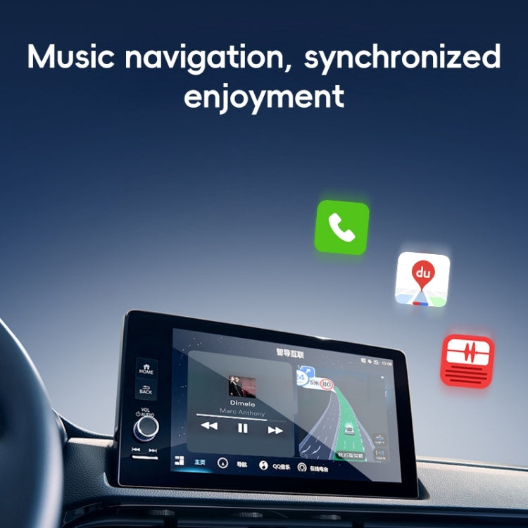 USB, USB-C / Type-C Wired to Wireless Car CarPlay Box Adapter for iPhone