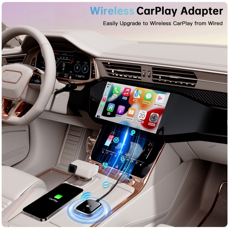 For iPhone Car Apple CarPlay Box Wired to Wireless Adapter, For iPhone