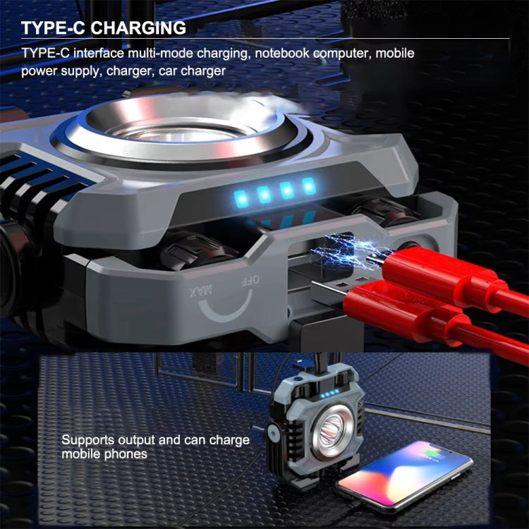 KXK-786 Multifunctional Floodlight Spotlight Outdoor Portable Working Light, KXK-786