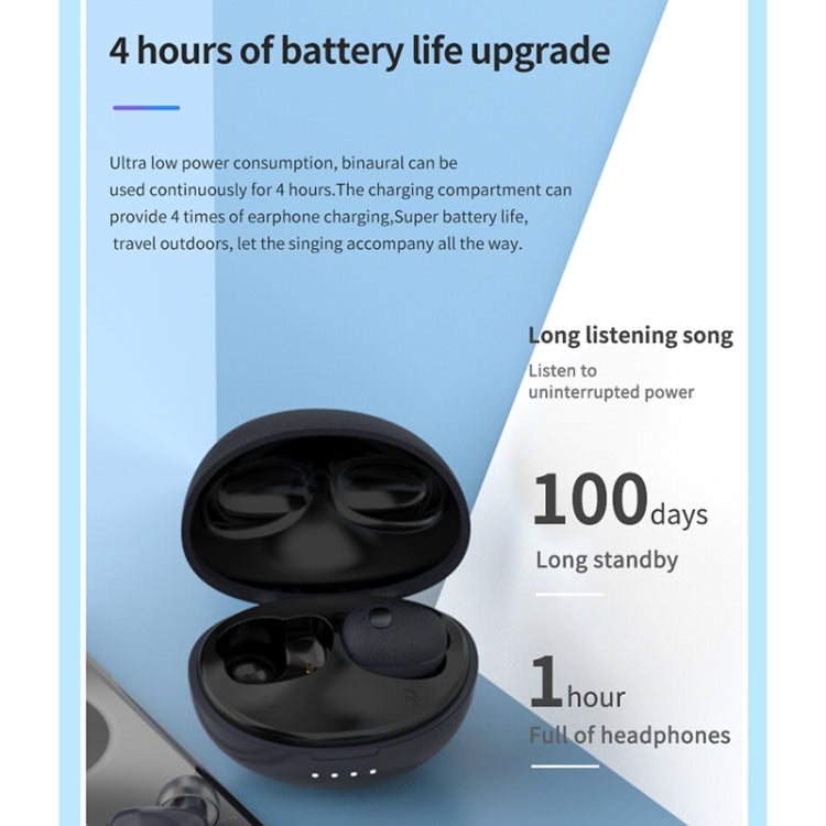 Calante T2S 5D Sound Effect Bluetooth 5.0 Wireless Bluetooth Earphone with Magnetic Charging Box, Support Call & Siri