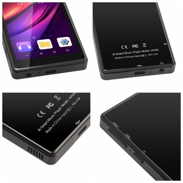 UNIWA MP009 4.0 inch IPS Screen Android 8.1 AI Smart Music Player Mini Tablet PC, 2GB+16GB