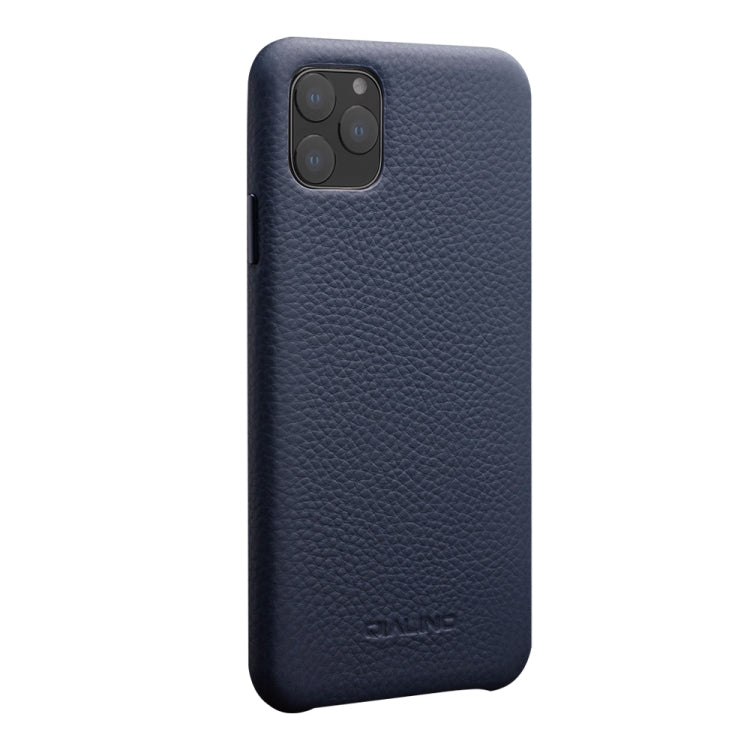 QIALINO Shockproof Top-grain Leather Protective Case, For iPhone 11, For iPhone 11 Pro, For iPhone 11 Pro Max