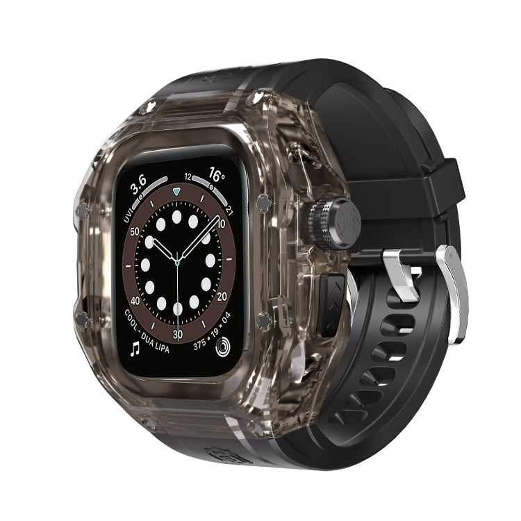 RedPepper Armor Metal Case Integrated Silicone Watch Band, For Apple Watch Ultra 1 / 2 49mm