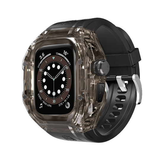 RedPepper Armor Metal Case Integrated Silicone Watch Band, For Apple Watch Ultra 1 / 2 49mm
