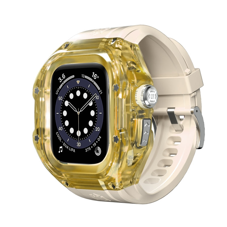 RedPepper Armor Metal Case Integrated Silicone Watch Band, For Apple Watch Ultra 1 / 2 49mm