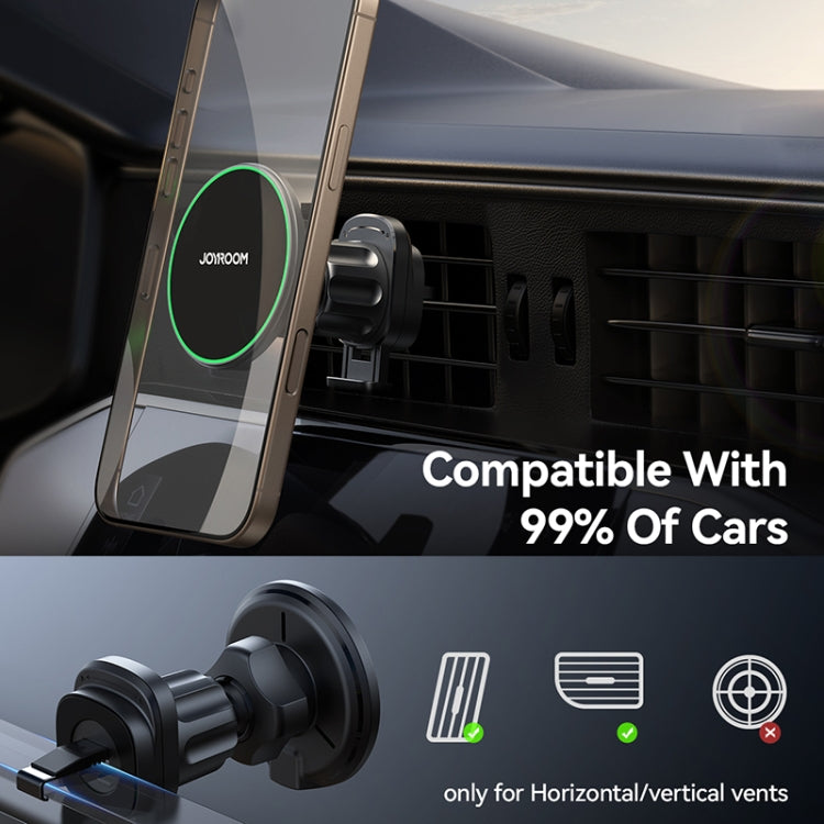 JOYROOM JR-ZS412 Qi2 Magnetic Car Air Vent Phone Wireless Charging Mount, JR-ZS412