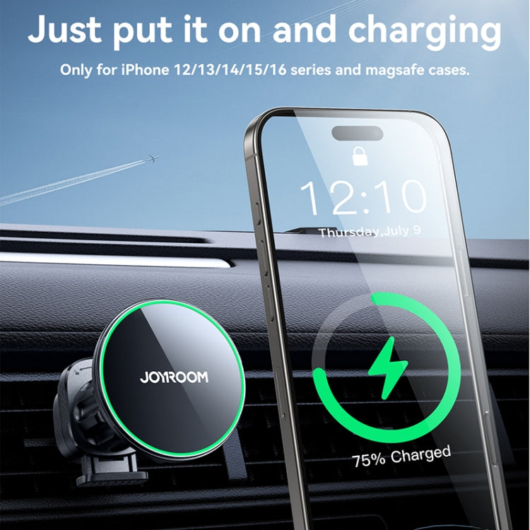 JOYROOM JR-ZS412 Qi2 Magnetic Car Air Vent Phone Wireless Charging Mount, JR-ZS412