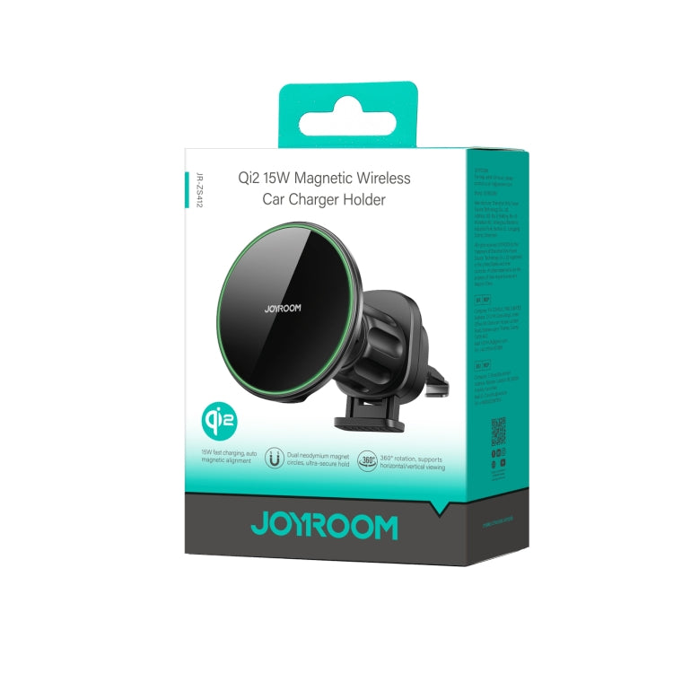 JOYROOM JR-ZS412 Qi2 Magnetic Car Air Vent Phone Wireless Charging Mount, JR-ZS412