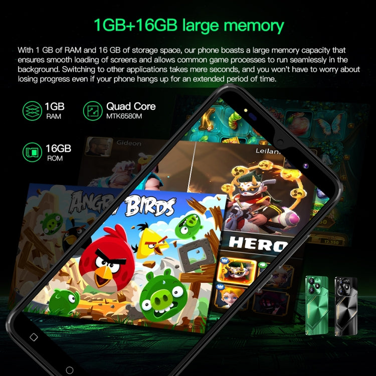 Povo6 Neo / DP29, 1GB+16GB, Face Identification, 5.0 inch Android 8.1 MTK6580M Quad Core, Network: 3G, Dual SIM, EU Plug, US Plug, UK Plug, AU Plug