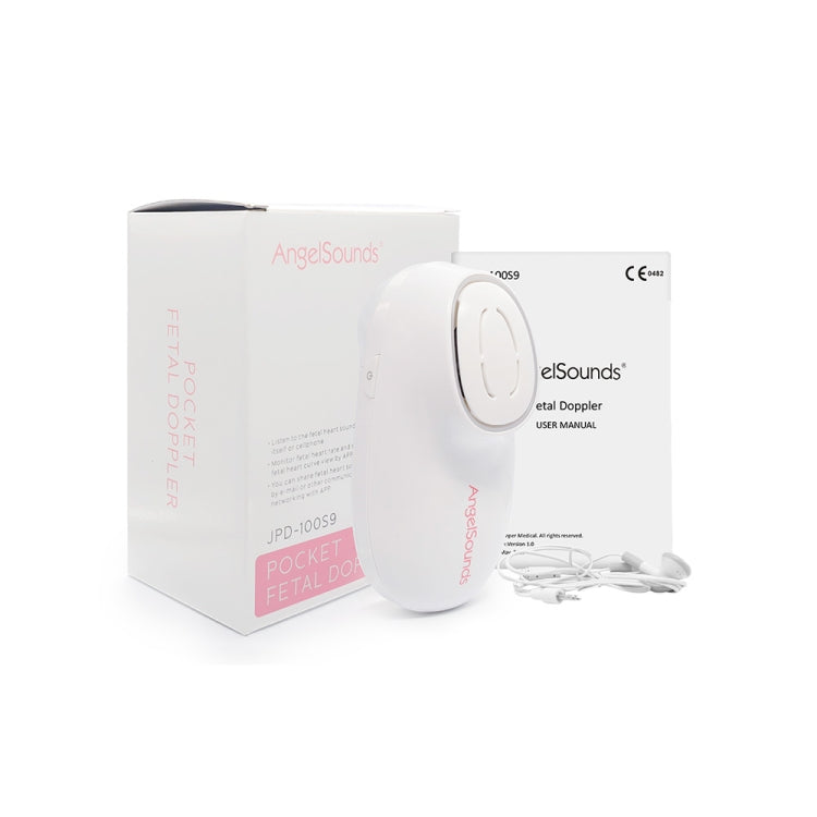 AngelSounds JPD-100S9 Pregnant Women Home Fetal Doppler Heart Rate Monitor